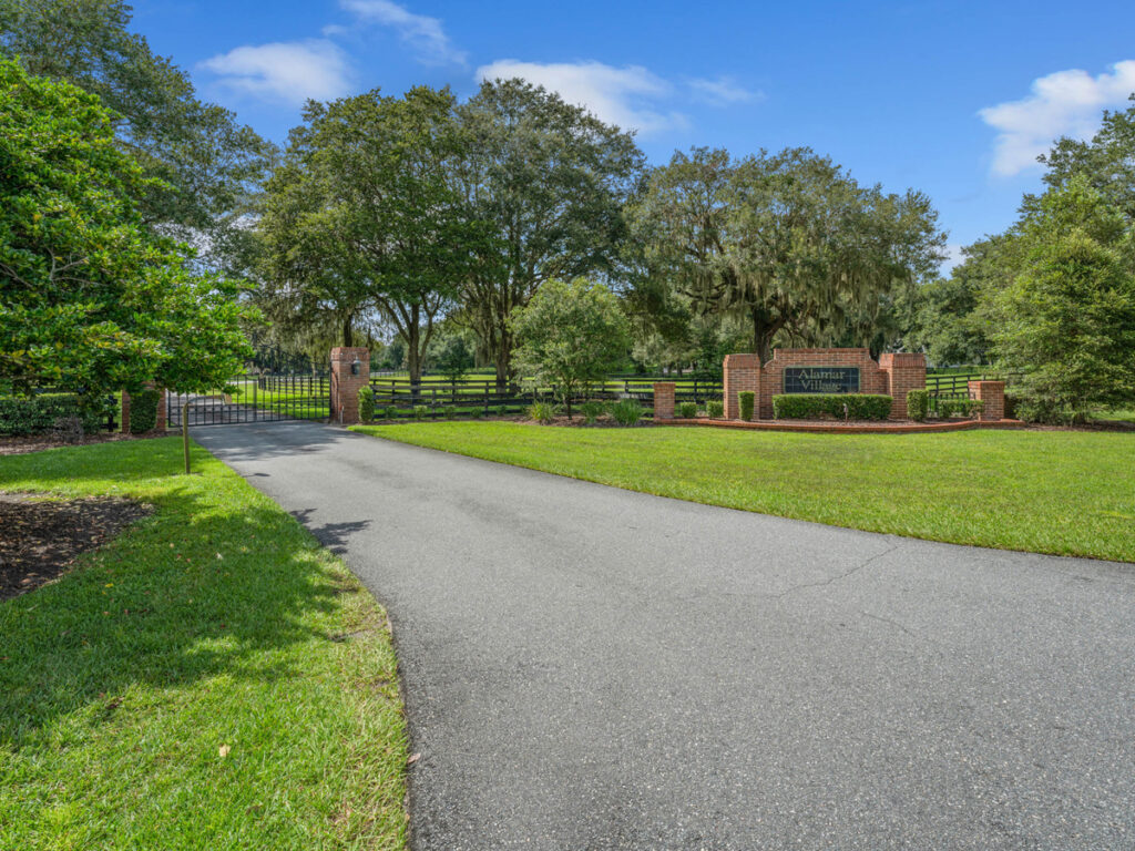 The entrance to Alamar Village in Southeast Ocala